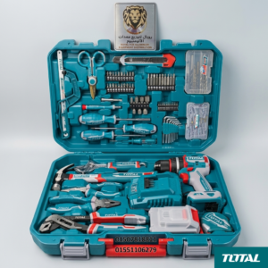 طقم عده 165 قطعه تشمل شنيور 20 فولتTHKTHP11652-TOTAL 20V