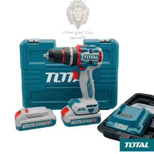 شنيور بطارية دقاق توتال 20 فولت 2 بطارية 66 نيوتن - TIDLI20668