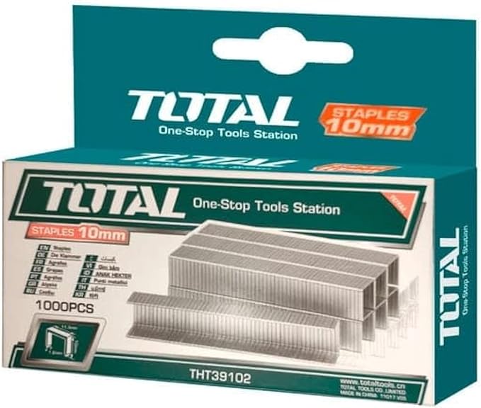 كباسات دباسة توتال TOTAL 10 مم عدد 1000 قطعة لدباسة THT39102