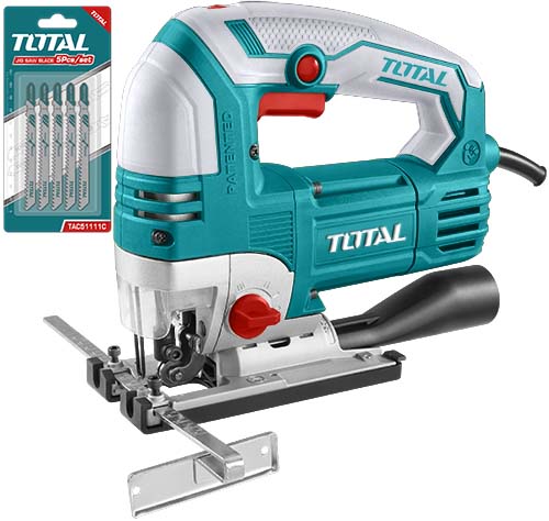 منشار أركيت كهرباء توتال TOTAL 800 وات قطع خشب 135مم سرعة 800–3100rpm بندول 4 مستويات + جيربوكس ألومنيوم – TS2081356