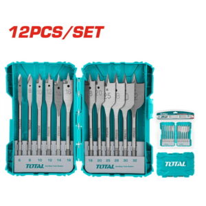طقم بنط معلقه 13 قطعهTACSDL1206 FLAT WOOD DRILL