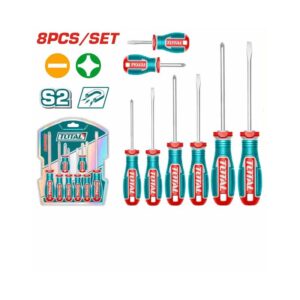 طقم مفكات 8 قطع احترافي موديل TKSDS0826 من توتال Total